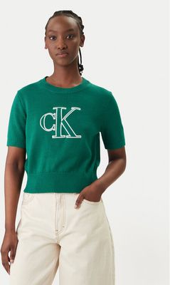 Calvin Klein Jeans - Sweter damski sportowy ze sklepu: MODIVO w kategorii: Swetry damskie - zdjęcie WP-EBWP-BKLVO-LN0_0000305772527