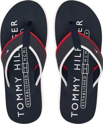 Klapki męskie na lato Tommy Hilfiger ze sklepu: MODIVO w kategorii: Klapki męskie - zdjęcie WP-EBWP-BKLVO-LN0_0000305775696