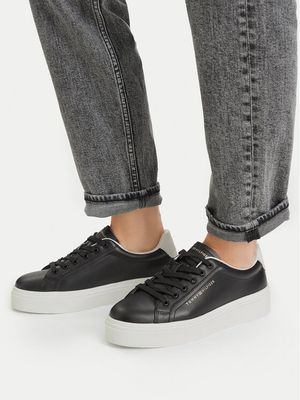 Buty sportowe damskie na wiosnę Tommy Hilfiger ze sklepu: MODIVO w kategorii: Buty sportowe damskie - zdjęcie WP-EBWP-BKLVO-LN0_0000305779007