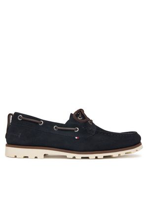 Mokasyny męskie jesienne Tommy Hilfiger ze sklepu: MODIVO w kategorii: Mokasyny męskie - zdjęcie WP-EBWP-BKLVO-LN0_0000305779137