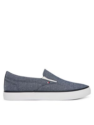 Trampki męskie na jesień Tommy Hilfiger ze sklepu: MODIVO w kategorii: Trampki męskie - zdjęcie WP-EBWP-BKLVO-LN0_0000305781680