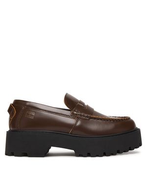 Tommy Jeans - Lordsy wiosenne ze sklepu: MODIVO w kategorii: Lordsy damskie - zdjęcie WP-EBWP-BKLVO-LN0_0000305782250