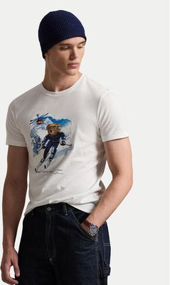 T-shirt męski na lato Polo Ralph Lauren ze sklepu: MODIVO w kategorii: T-shirty męskie - zdjęcie WP-EBWP-BKLVO-LN0_0000305785886