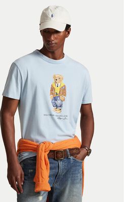 T-shirt męski na lato Polo Ralph Lauren ze sklepu: MODIVO w kategorii: T-shirty męskie - zdjęcie WP-EBWP-BKLVO-LN0_0000305785961