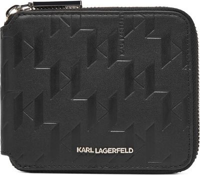 Portfel męski elegancki Karl Lagerfeld ze sklepu: MODIVO w kategorii: Portfele męskie - zdjęcie WP-EBWP-BKLVO-LN0_0000305788801