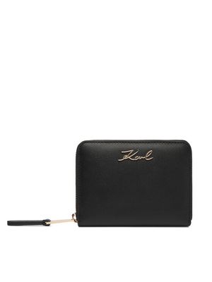 Portfel damski elegancki Karl Lagerfeld ze sklepu: MODIVO w kategorii: Portfele damskie - zdjęcie WP-EBWP-BKLVO-LN0_0000305789518