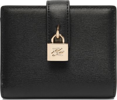 Portfel damski elegancki Karl Lagerfeld ze sklepu: MODIVO w kategorii: Portfele damskie - zdjęcie WP-EBWP-BKLVO-LN0_0000305789532