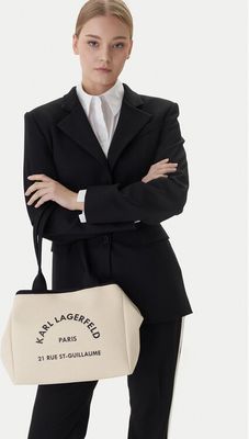 Shopper bag Karl Lagerfeld ze sklepu: MODIVO w kategorii: Torby Shopper bag - zdjęcie WP-EBWP-BKLVO-LN0_0000305789600