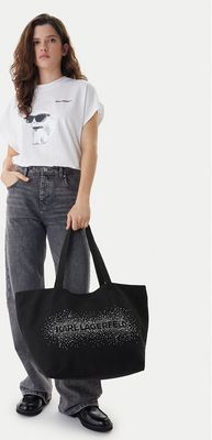 Shopper bag elegancka Karl Lagerfeld ze sklepu: MODIVO w kategorii: Torby Shopper bag - zdjęcie WP-EBWP-BKLVO-LN0_0000305789976