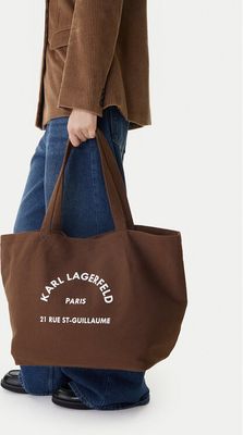 Shopper bag wakacyjna Karl Lagerfeld ze sklepu: MODIVO w kategorii: Torby Shopper bag - zdjęcie WP-EBWP-BKLVO-LN0_0000305790071