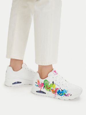 Buty sportowe damskie wiosenne Skechers ze sklepu: MODIVO w kategorii: Buty sportowe damskie - zdjęcie WP-EBWP-BKLVO-LN0_0000305799371