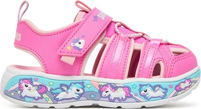 Sandały dziecięce na lato Skechers ze sklepu: MODIVO w kategorii: Sandały dziecięce - zdjęcie WP-EBWP-BKLVO-LN0_0000305799562
