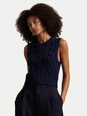 Sweter damski casualowy Polo Ralph Lauren ze sklepu: MODIVO w kategorii: Swetry damskie - zdjęcie WP-EBWP-BKLVO-LN0_0000305808424
