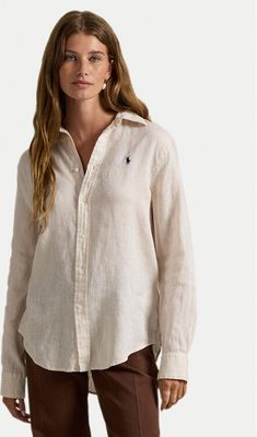 Koszula damska na wiosnę Polo Ralph Lauren ze sklepu: MODIVO w kategorii: Koszule damskie - zdjęcie WP-EBWP-BKLVO-LN0_0000305808509