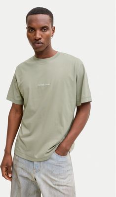 T-shirt męski casual Jack & Jones ze sklepu: MODIVO w kategorii: T-shirty męskie - zdjęcie WP-EBWP-BKLVO-LN0_0000305819062