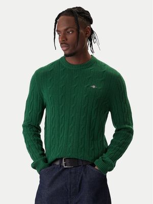 Gant - Sweter męski casual ze sklepu: MODIVO w kategorii: Swetry męskie - zdjęcie WP-EBWP-BKLVO-LN0_0000305824912