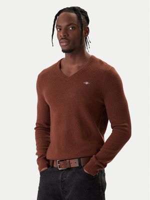 Sweter męski na zimę casual Gant ze sklepu: MODIVO w kategorii: Swetry męskie - zdjęcie WP-EBWP-BKLVO-LN0_0000305824998