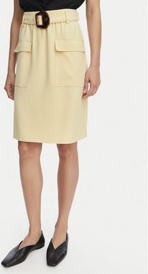 Spódnica wiosenna casual HUGO ze sklepu: MODIVO w kategorii: Spódnice - zdjęcie WP-EBWP-BKLVO-LN0_0000305830524