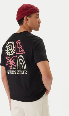 T-shirt męski na lato Quiksilver ze sklepu: MODIVO w kategorii: T-shirty męskie - zdjęcie WP-EBWP-BKLVO-LN0_0000305832900
