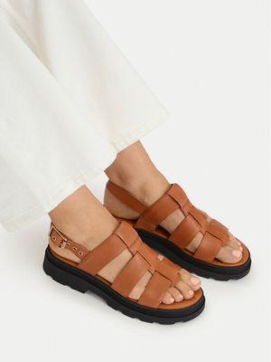 Sandały damskie Clarks ze sklepu: MODIVO w kategorii: Sandały damskie - zdjęcie WP-EBWP-BKLVO-LN0_0000305834232