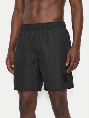 Kąpielówki w sportowym stylu Armani Exchange ze sklepu: MODIVO w kategorii: Kąpielówki - zdjęcie WP-EBWP-BKLVO-LN0_0000305836298
