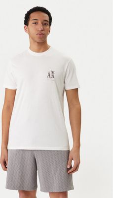 T-shirt męski casual Armani Exchange ze sklepu: MODIVO w kategorii: T-shirty męskie - zdjęcie WP-EBWP-BKLVO-LN0_0000305836519
