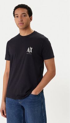 T-shirt męski casual Armani Exchange ze sklepu: MODIVO w kategorii: T-shirty męskie - zdjęcie WP-EBWP-BKLVO-LN0_0000305836526