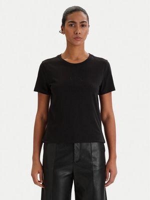 Bluzka damska casual Armani Exchange ze sklepu: MODIVO w kategorii: Bluzki damskie - zdjęcie WP-EBWP-BKLVO-LN0_0000305836656