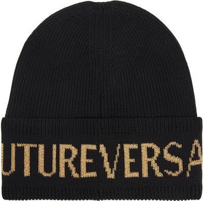 Czapka zimowa damska Versace Jeans Couture ze sklepu: MODIVO w kategorii: Czapki zimowe damskie - zdjęcie WP-EBWP-BKLVO-LN0_0000305840752