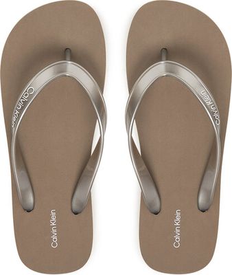 Calvin Klein - Klapki damskie na lato ze sklepu: MODIVO w kategorii: Klapki damskie - zdjęcie WP-EBWP-BKLVO-LN0_0000305846860