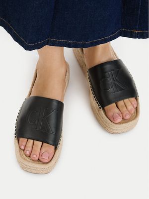 Espadryle damskie na lato Calvin Klein ze sklepu: MODIVO w kategorii: Espadryle damskie - zdjęcie WP-EBWP-BKLVO-LN0_0000305847027