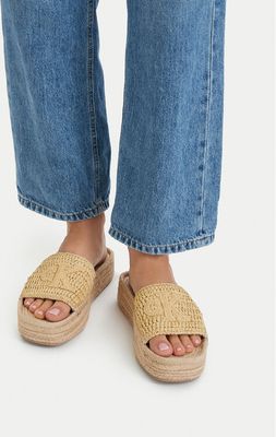 Espadryle damskie letnie Calvin Klein ze sklepu: MODIVO w kategorii: Espadryle damskie - zdjęcie WP-EBWP-BKLVO-LN0_0000305847287