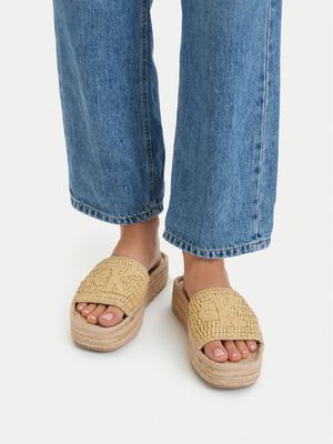 Espadryle damskie letnie Calvin Klein ze sklepu: MODIVO w kategorii: Espadryle damskie - zdjęcie WP-EBWP-BKLVO-LN0_0000305847287