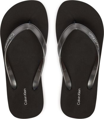 Klapki damskie na lato Calvin Klein ze sklepu: MODIVO w kategorii: Klapki damskie - zdjęcie WP-EBWP-BKLVO-LN0_0000305847393