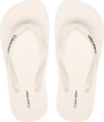 Calvin Klein - Klapki damskie letnie ze sklepu: MODIVO w kategorii: Klapki damskie - zdjęcie WP-EBWP-BKLVO-LN0_0000305847423