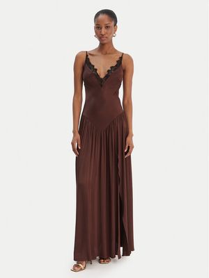 Sukienka elegancka Bardot ze sklepu: MODIVO w kategorii: Sukienki - zdjęcie WP-EBWP-BKLVO-LN0_0000305852373