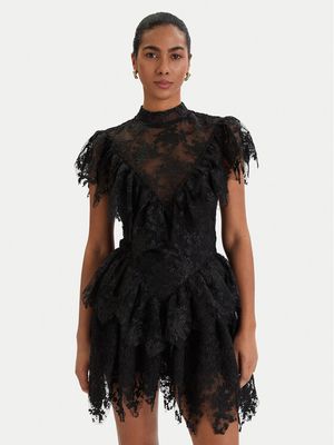 Sukienka na wiosnę elegancka Bardot ze sklepu: MODIVO w kategorii: Sukienki - zdjęcie WP-EBWP-BKLVO-LN0_0000305852427