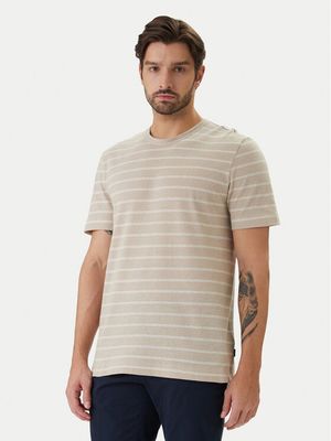T-shirt męski klasyczny casual BOSS ze sklepu: MODIVO w kategorii: T-shirty męskie - zdjęcie WP-EBWP-BKLVO-LN0_0000305858719