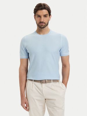 T-shirt męski casual BOSS ze sklepu: MODIVO w kategorii: T-shirty męskie - zdjęcie WP-EBWP-BKLVO-LN0_0000305858948