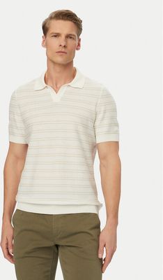 T-shirt męski w stylu klasycznym BOSS ze sklepu: MODIVO w kategorii: T-shirty męskie - zdjęcie WP-EBWP-BKLVO-LN0_0000305858962