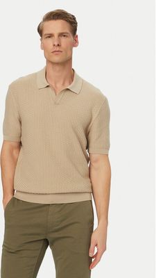 T-shirt męski klasyczny BOSS ze sklepu: MODIVO w kategorii: T-shirty męskie - zdjęcie WP-EBWP-BKLVO-LN0_0000305859136