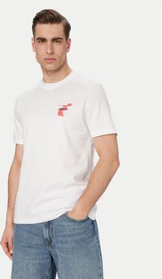 T-shirt męski casual BOSS ze sklepu: MODIVO w kategorii: T-shirty męskie - zdjęcie WP-EBWP-BKLVO-LN0_0000305860286