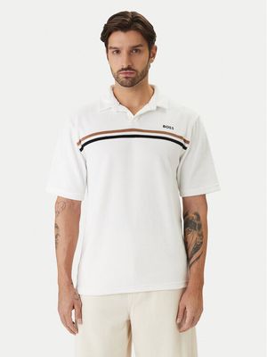 T-shirt męski BOSS ze sklepu: MODIVO w kategorii: T-shirty męskie - zdjęcie WP-EBWP-BKLVO-LN0_0000305860866