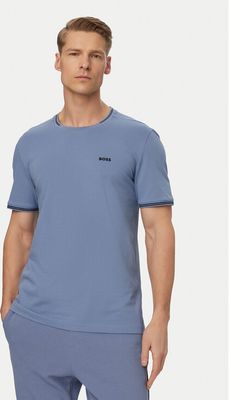 T-shirt męski w stylu klasycznym BOSS ze sklepu: MODIVO w kategorii: T-shirty męskie - zdjęcie WP-EBWP-BKLVO-LN0_0000305862358