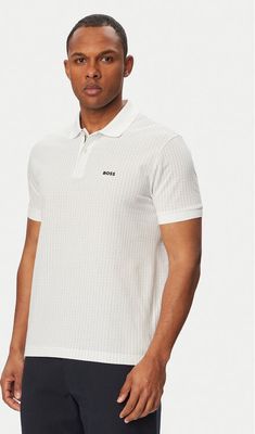 T-shirt męski na lato BOSS ze sklepu: MODIVO w kategorii: T-shirty męskie - zdjęcie WP-EBWP-BKLVO-LN0_0000305863447