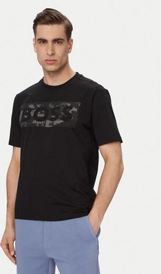 T-shirt męski na lato BOSS ze sklepu: MODIVO w kategorii: T-shirty męskie - zdjęcie WP-EBWP-BKLVO-LN0_0000305863485