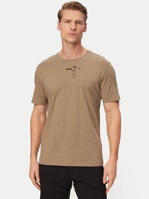 T-shirt męski BOSS ze sklepu: MODIVO w kategorii: T-shirty męskie - zdjęcie WP-EBWP-BKLVO-LN0_0000305864727