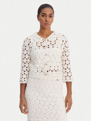 Sweter damski casual Fracomina ze sklepu: MODIVO w kategorii: Swetry damskie - zdjęcie WP-EBWP-BKLVO-LN0_0000305877284