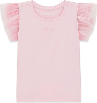 Guess - Bluzka dziewczęca na lato ze sklepu: MODIVO w kategorii: Bluzki dziewczęce - zdjęcie WP-EBWP-BKLVO-LN0_0000305886071