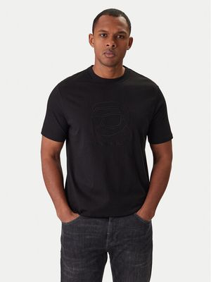T-shirt męski na lato Karl Lagerfeld ze sklepu: MODIVO w kategorii: T-shirty męskie - zdjęcie WP-EBWP-BKLVO-LN0_0000305887061